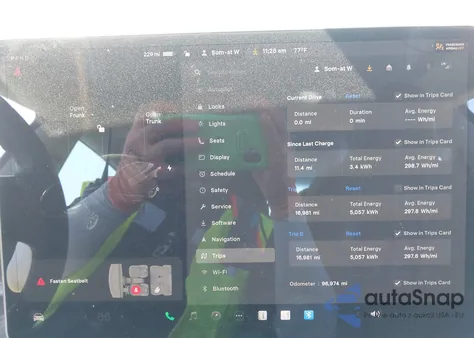 2020 Tesla Model 3 Long Range Dual Motor All-Wheel Drive из США, поврежденный, VIN 5YJ3E1EB2LF710425